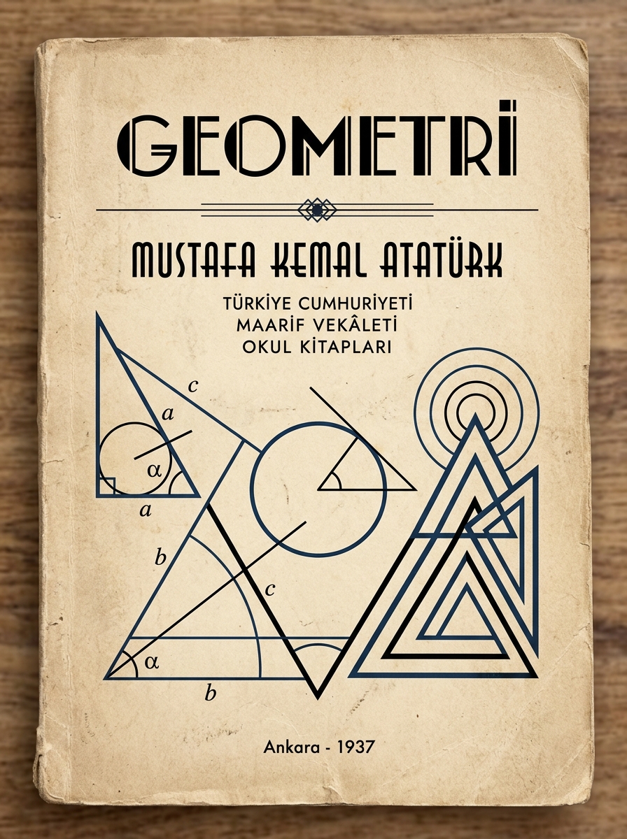 Atatürk'ün Türkçeleştirdiği Geometri Terimleri ve 1937 Geometri Kitabı